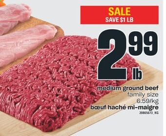 Valu-mart Bœuf haché mi-maigre offer