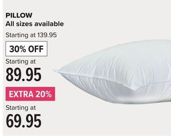 Linen Chest Pillow offer