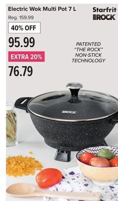 Linen Chest Electric wok multi pot 7 l offer
