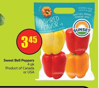 FreshCo Sweet Bell Peppers 4pk offer
