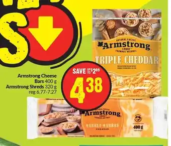 FreshCo Armstrong cheese bar 400g offer