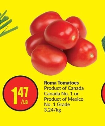 FreshCo Roma Tomatoes offer