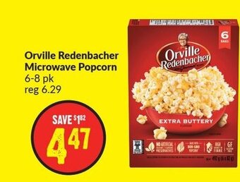 FreshCo Orville Redenbacher Microwave Popcorn 6-8 pk offer