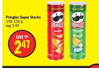 FreshCo Pringles Super Stacks 148-156 g offer