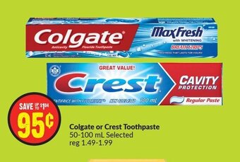 FreshCo Colgate toothpaste offer