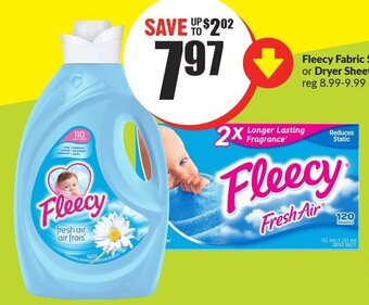 FreshCo Fleecy Fabric Softener 2.6 L offer