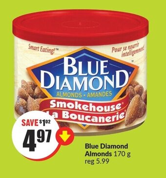 FreshCo Blue Diamond Almonds 170 g offer