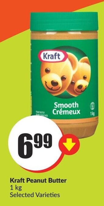 FreshCo Kraft Peanut Butter 1 kg offer