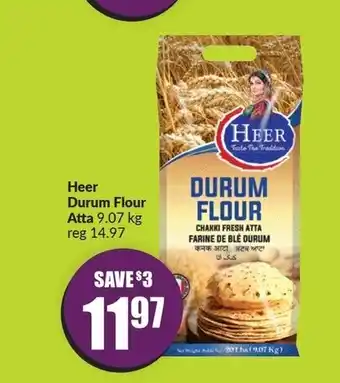 FreshCo Heer Durum Flour Atta 9.07 kg offer