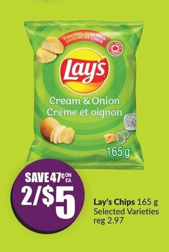 FreshCo Lay's Chips 165 g offer