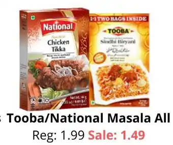 Batala Supermarket Tooba/National Masala All offer
