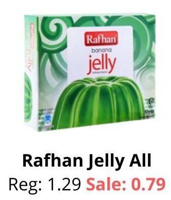 Batala Supermarket Rafhan Jelly All offer