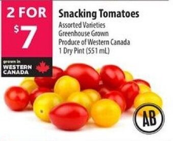 Co-op Snacking Tomatoes offer