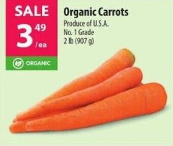 Co-op Organic Carrots offer