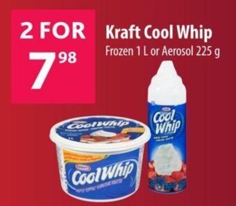 Co-op Kraft Cool Whip Frozen 1 L or Aerosol 225 g offer