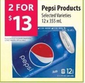 Co-op Pepsi Products 12 x 355 ml offer