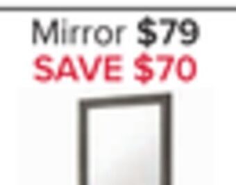Leon's Amber mirror - grey offer
