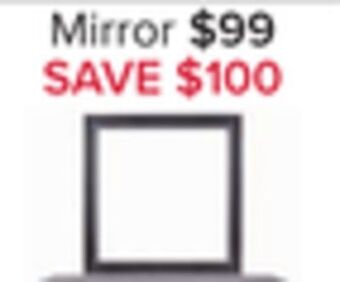 Leon's Orlando mirror - grey offer