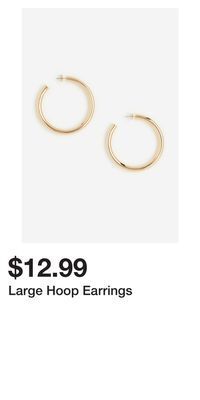 H&M Large hoop earrings offer