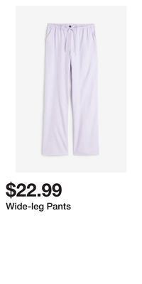 H&M Wide-leg pants offer