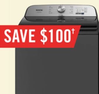 The Brick Maytag 5.4 cu. ft. pet pro top-load washer - mvw6500mbk offer
