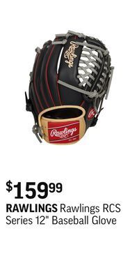Sport Chek Rawlings rcs series 12 baseball glove offer