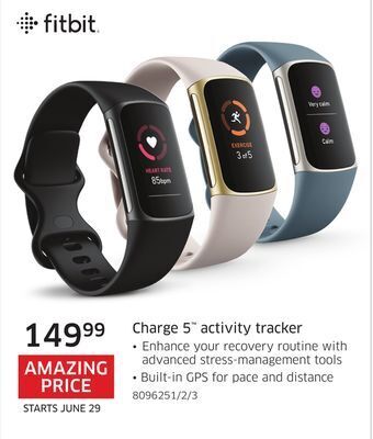 The Source Fitbit charge 5 activity tracker offer