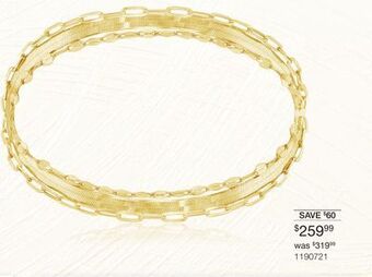 Charm Diamond 10k yellow gold 7+ 1 extension layered bracelet offer