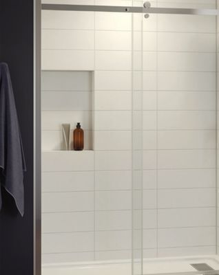 Home Hardware Inspiration shower door with base offer