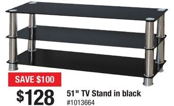 Bad Boy Superstore 51 tv stand in black offer