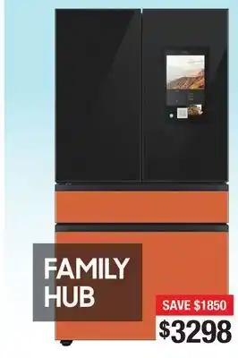 Bad Boy Superstore 36 23 cu. ft. 4-door refrigerator with family hub offer