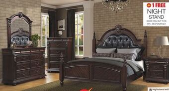 Bad Boy Superstore 6pc. king bedroom set offer