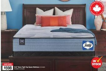 Bad Boy Superstore 10.5 kiara tight top queen mattress offer