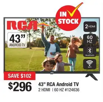 Bad Boy Superstore 43 rca android tv offer
