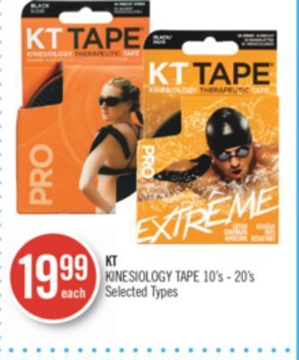 Shoppers Drug Mart Kt kinesiology tape offer