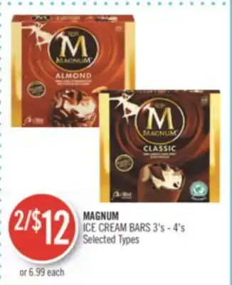 Shoppers Drug Mart Magnum ice cream bars offer