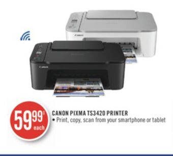 Shoppers Drug Mart Canon pixma ts3420 printer offer