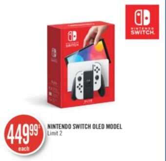Shoppers Drug Mart Nintendo switch oled model offer
