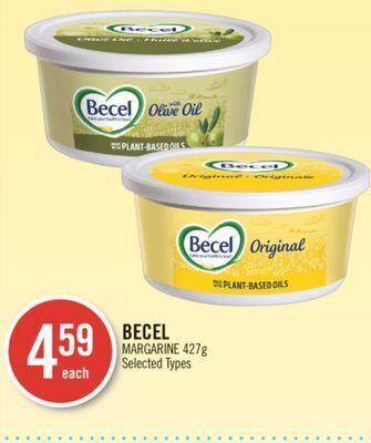 Shoppers Drug Mart Becel margarine offer