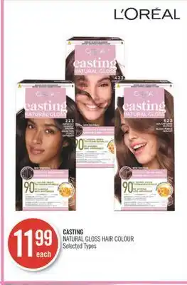 Shoppers Drug Mart L'oreal casting natural gloss hair colour offer