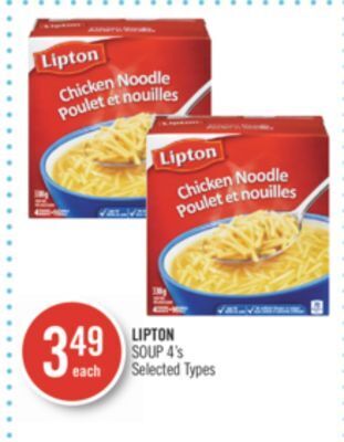 Shoppers Drug Mart Lipton soup offer