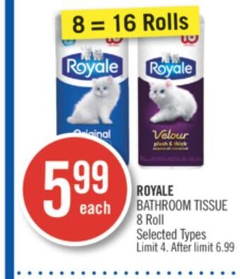 Shoppers Drug Mart Royale bathroom tissue offer