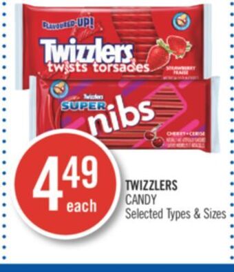 Shoppers Drug Mart Twizzlers candy offer