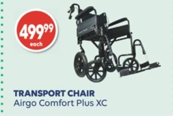 Wellwise by Shoppers Transport chair airgo comfort plus xc offer