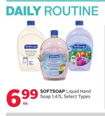 Rexall Softsoap liquid hand soap offer