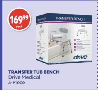 Wellwise by Shoppers Drive medical transfer tub bench offer