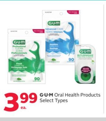 Rexall G.u.m oral health products offer