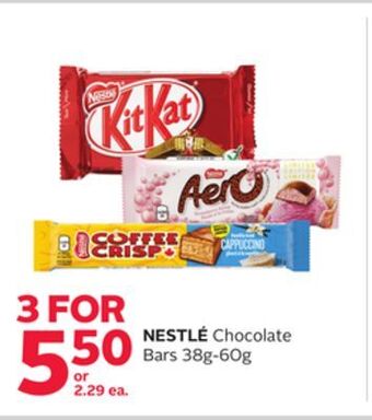 Rexall Nestlé chocolate bars offer