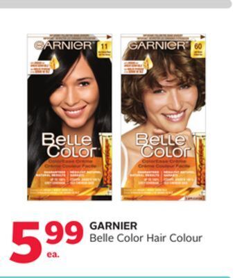 Rexall Garnier belle color hair colour offer