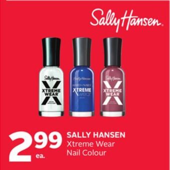 Rexall Sally hansen xtreme wear nail colour offer